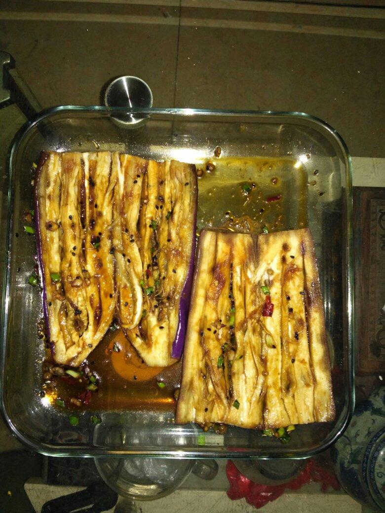 烤茄子（烤箱版）超级简单！