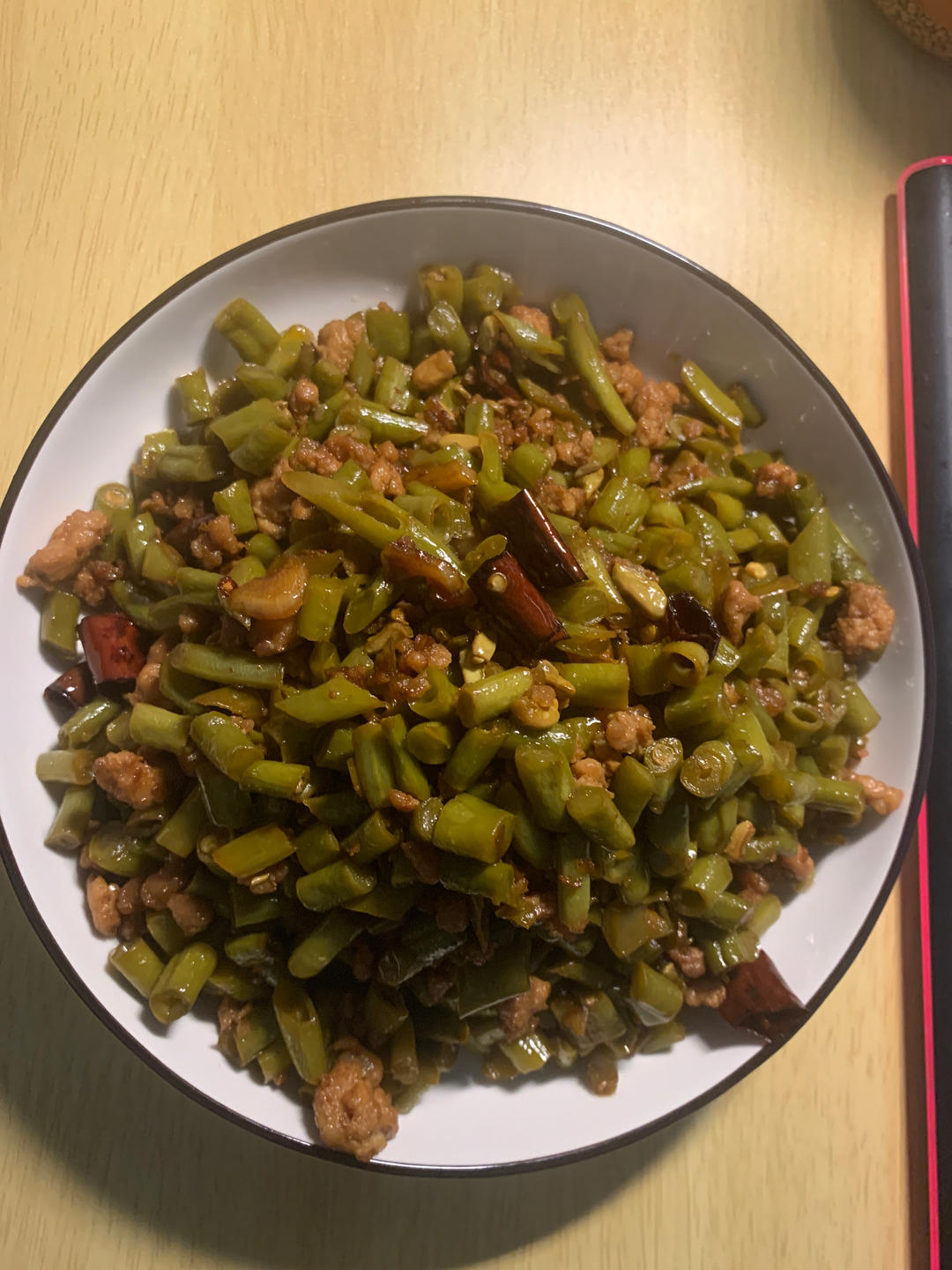 肉末酸豆角