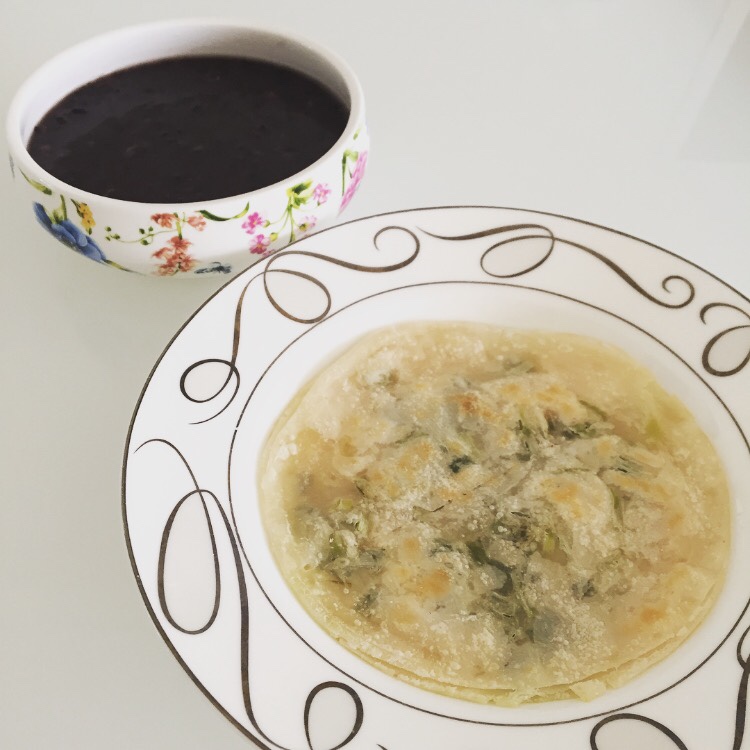 饺子皮葱油饼