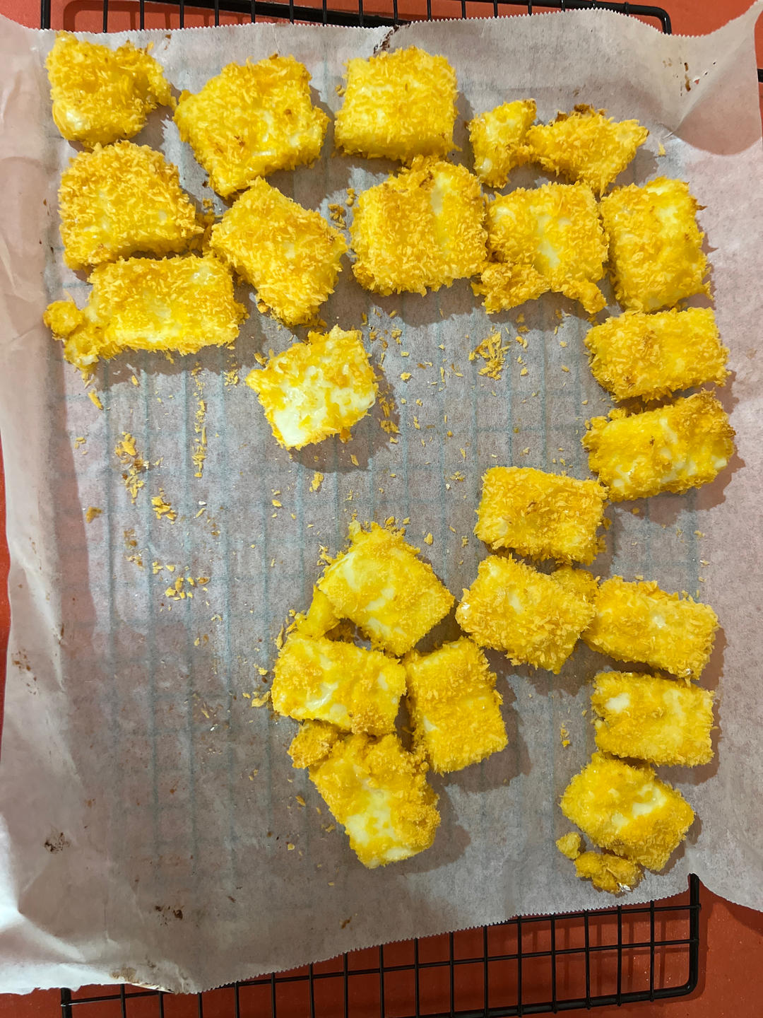 脆皮炸鲜奶烤箱版