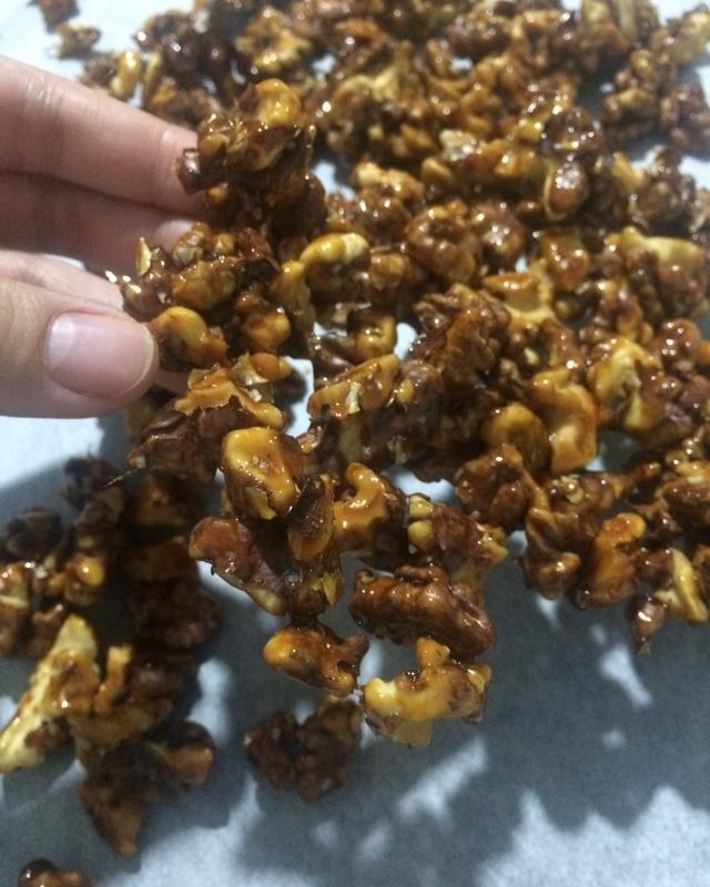 【琥珀核桃仁】冰糖无油不粘手