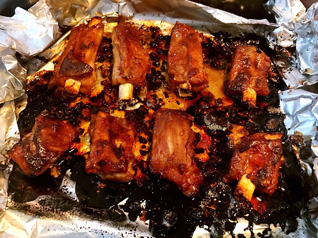 香到骨头里的蒜香排骨（烤箱）