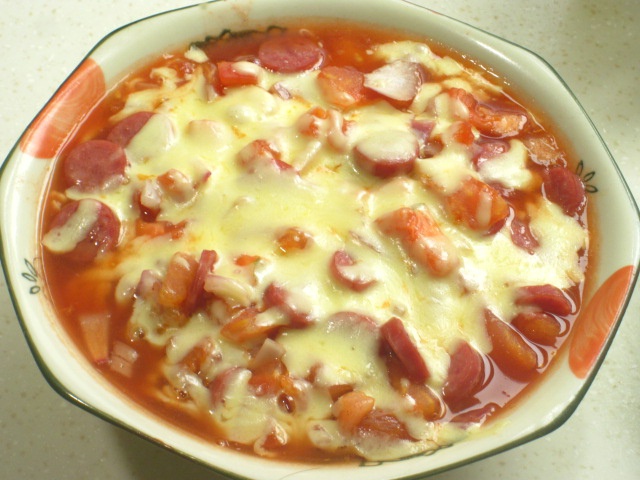 番茄奶酪焗饭