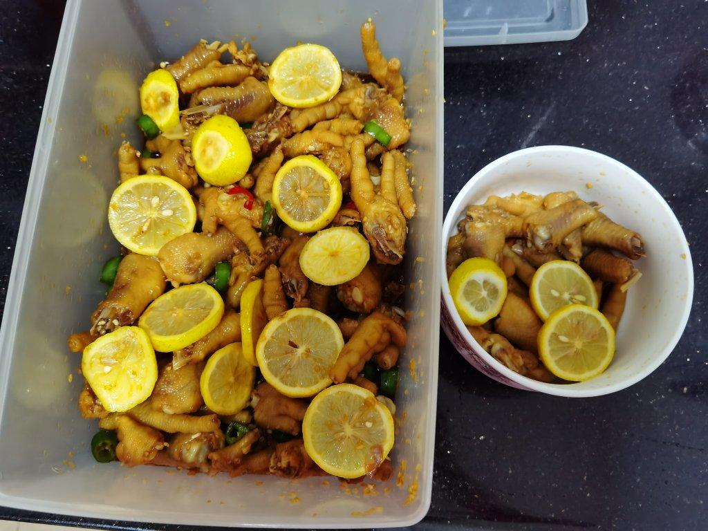 香辣蒜香凉拌爽脆鸡脚