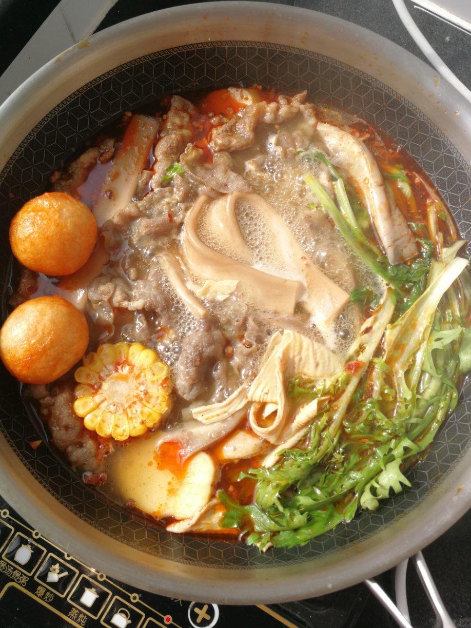 自制麻辣重庆火锅