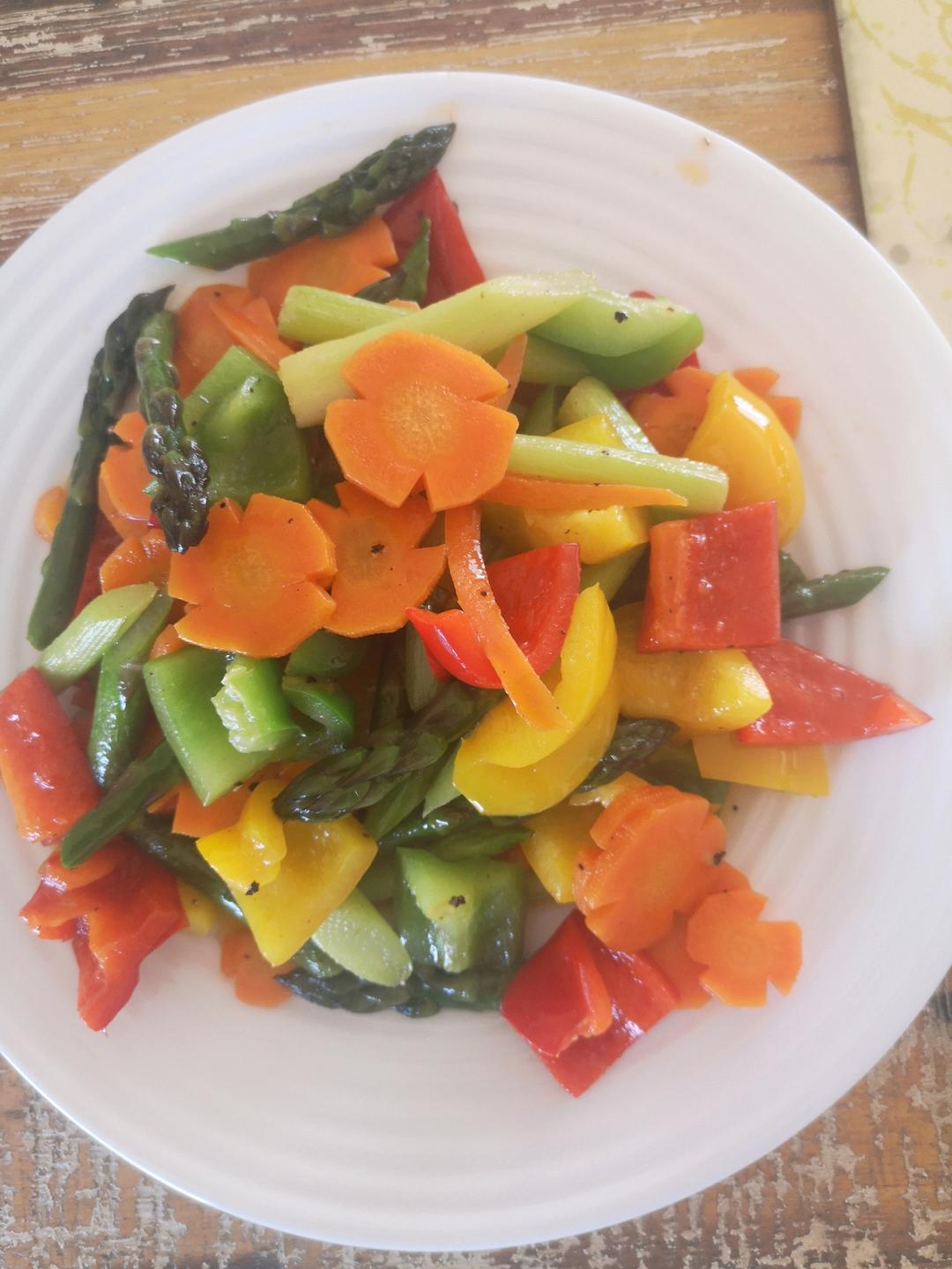 减脂餐—炒杂菜