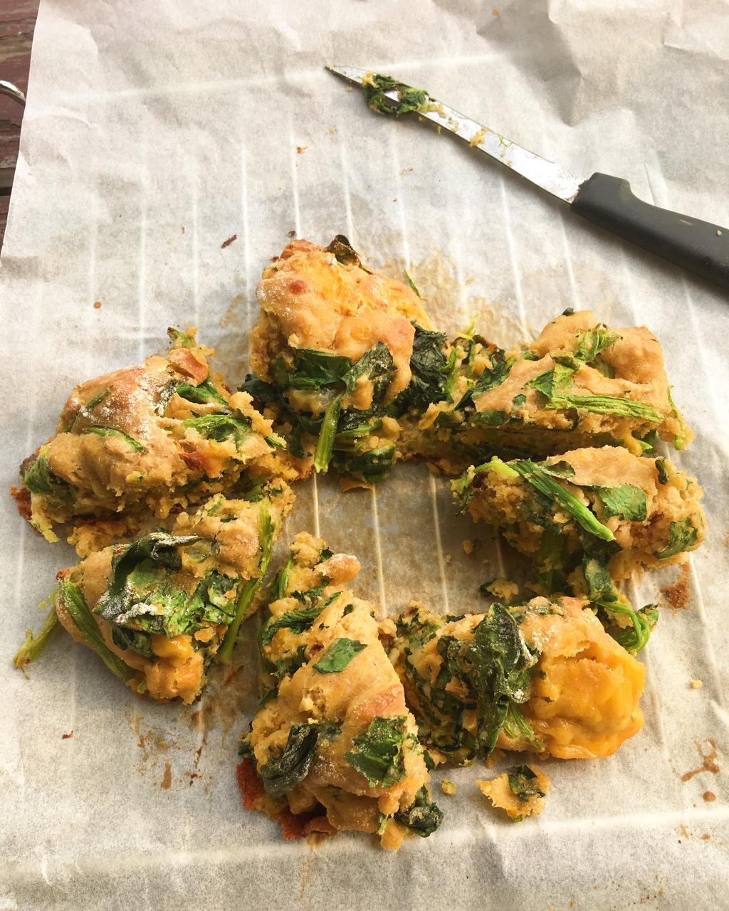 菠菜南瓜奶酪丹波面包丨健康·烘焙