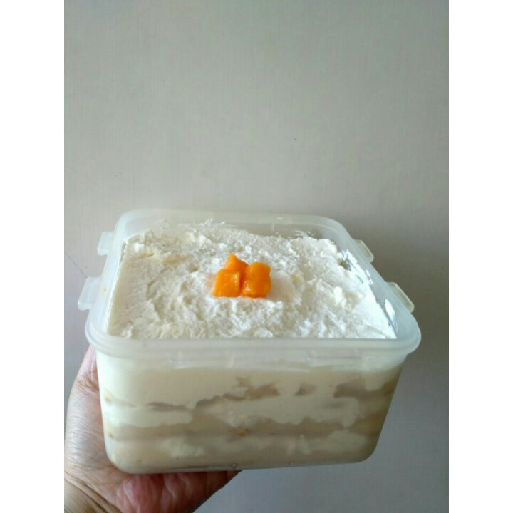 【零失败】不会裱花没关系的水果裸蛋糕 芒果裸蛋糕 完美戚风胚