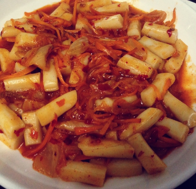 韩式辣炒年糕（or网红芝士套路之芝心年糕）