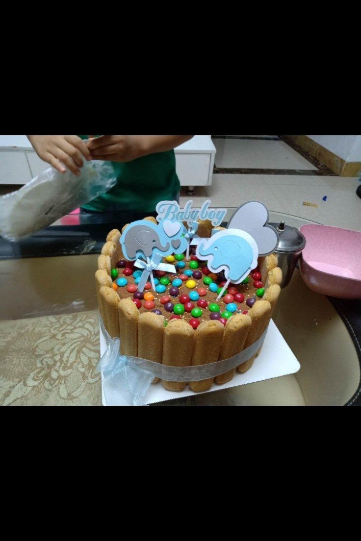 m巧克力手指饼干版蛋糕