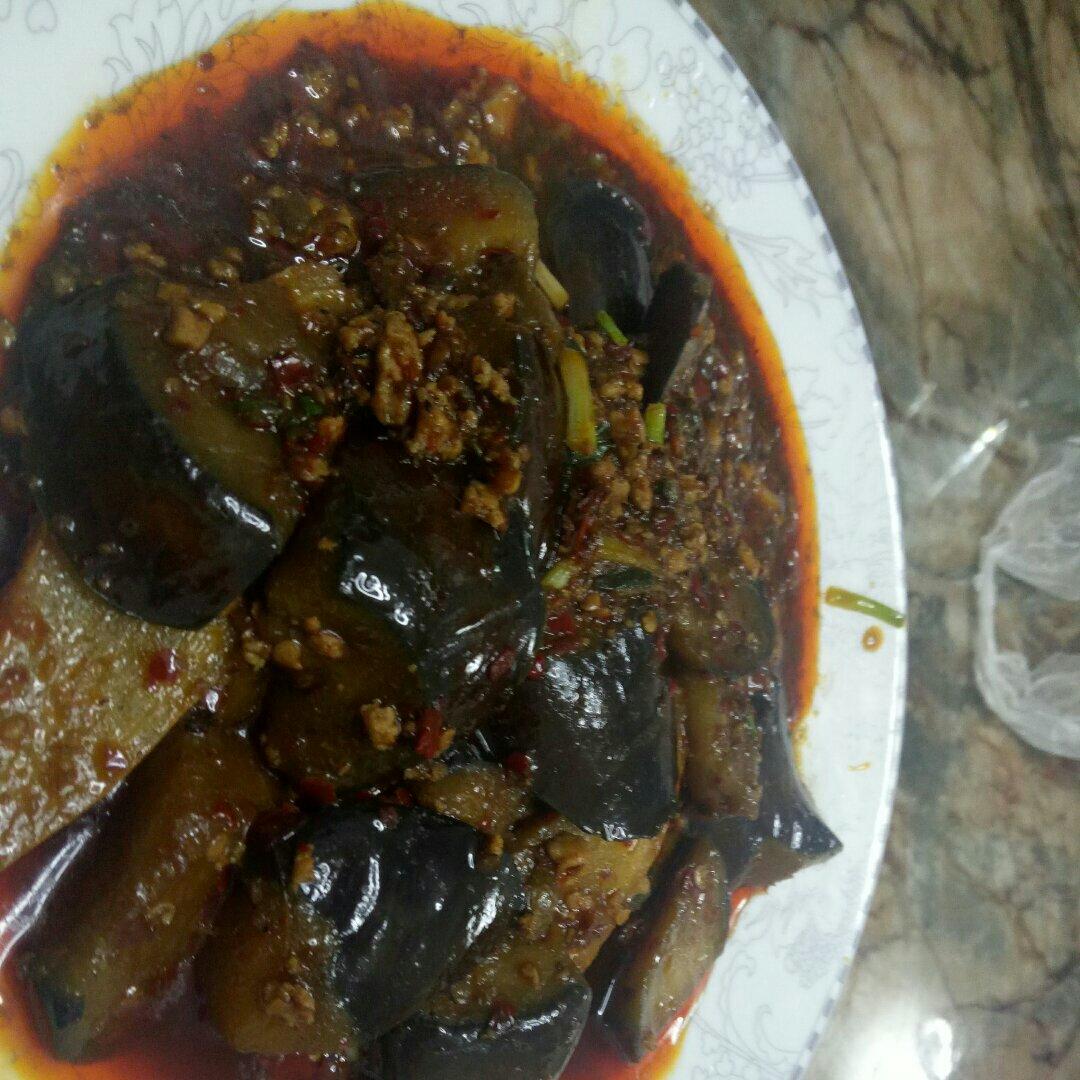 红烧肉沫茄子