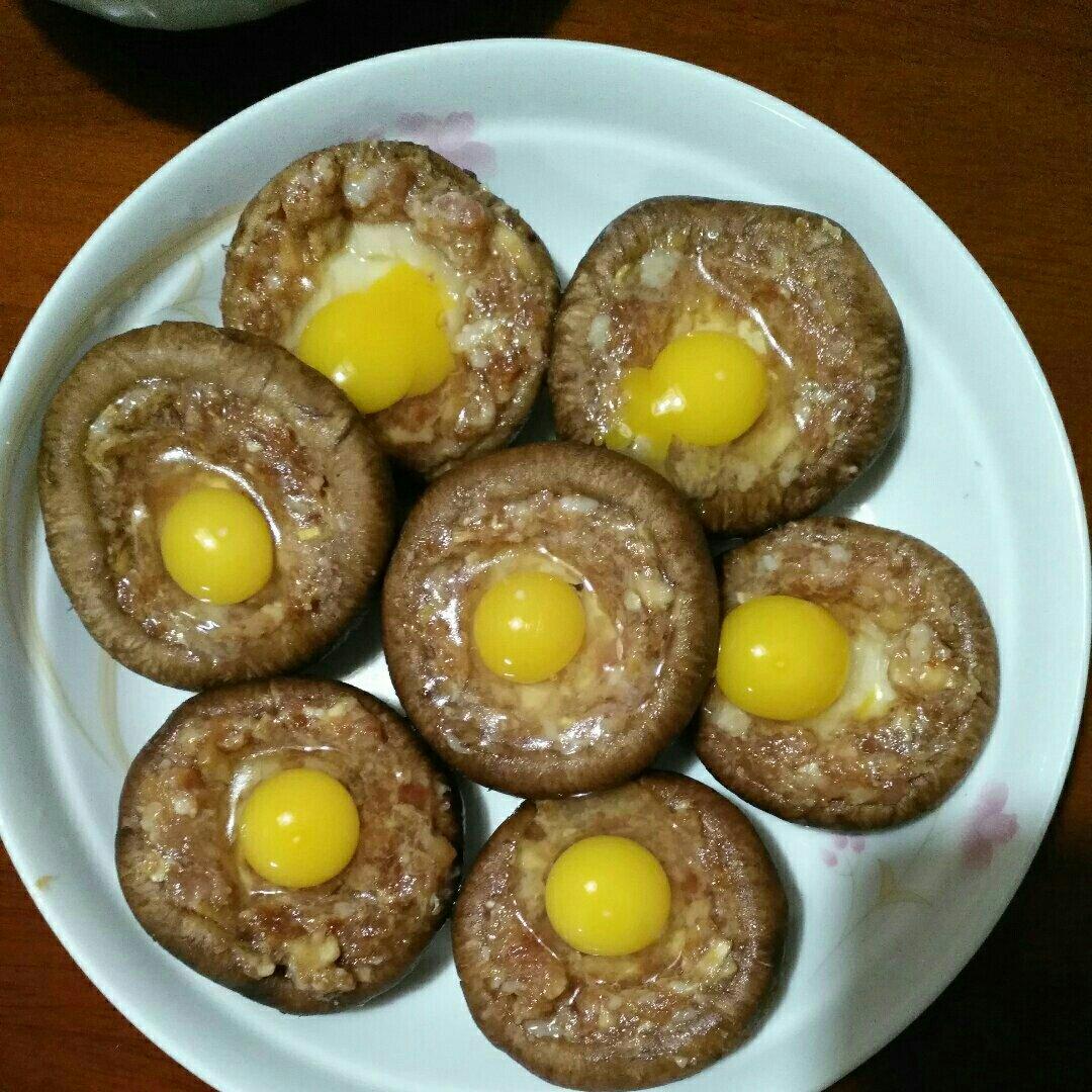 香菇肉末蒸鹌鹑蛋