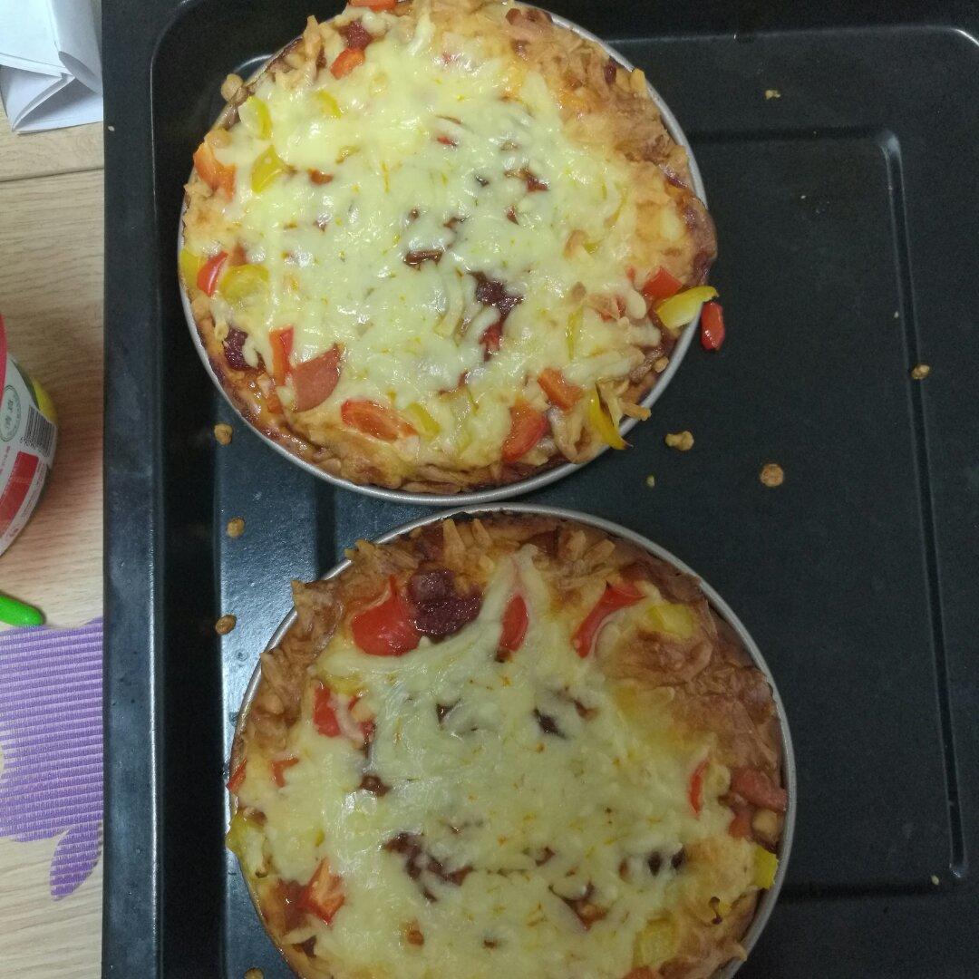 六寸海鲜什锦披萨