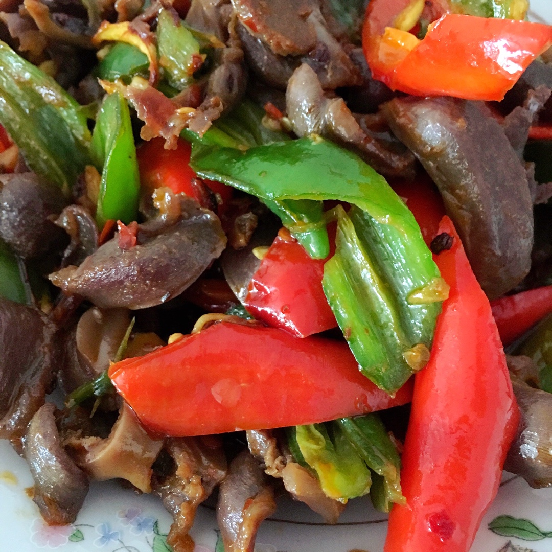 隶属小怪的诺君做的小炒鸭肾