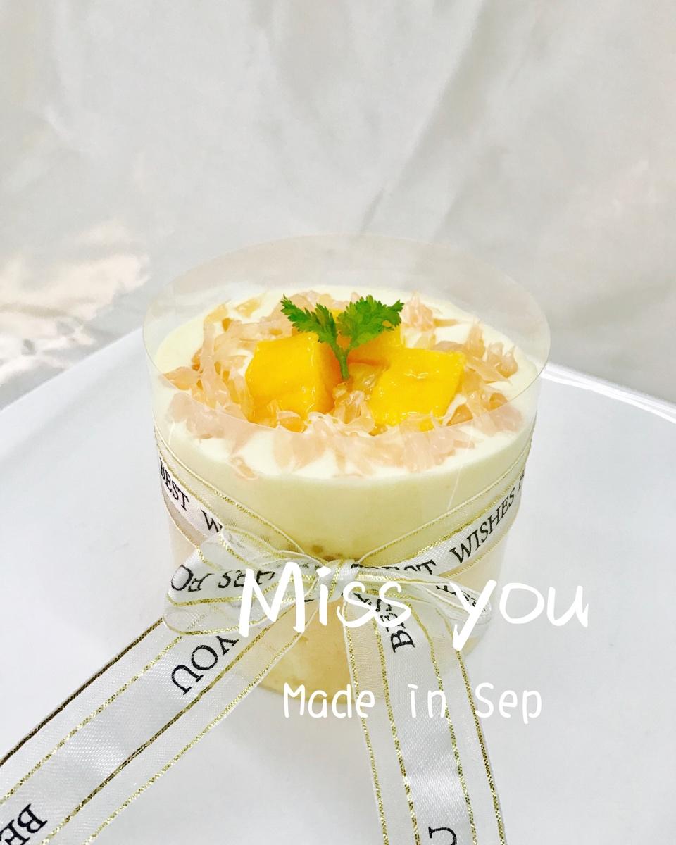 杨枝甘露爆浆蛋糕【初味日记】