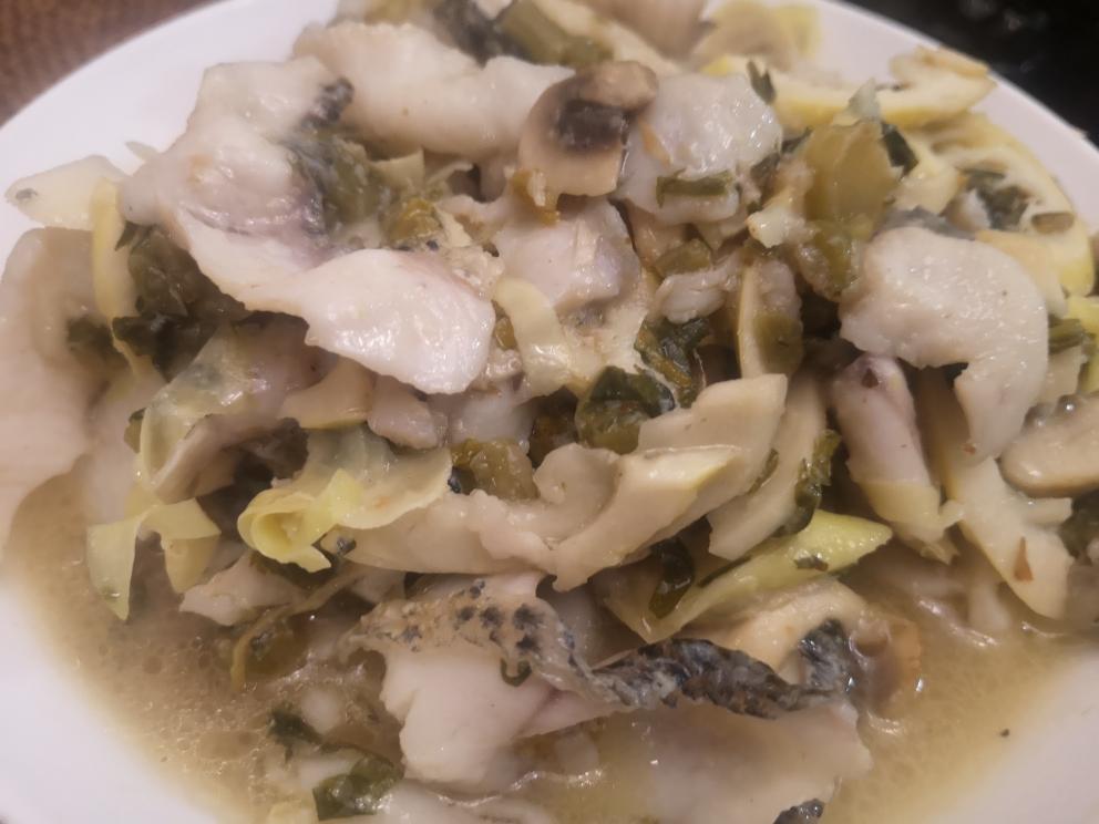 雪菜春笋黑鱼片