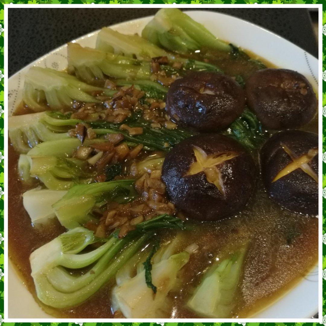 蚝油香菇小油菜