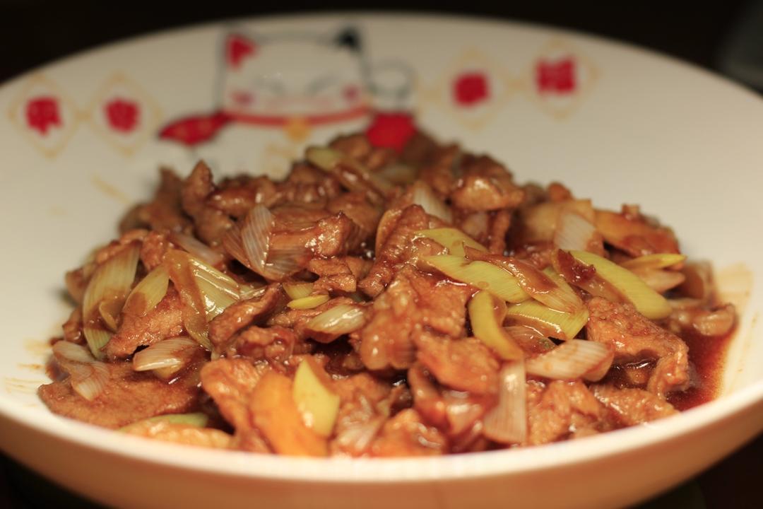 葱爆肉