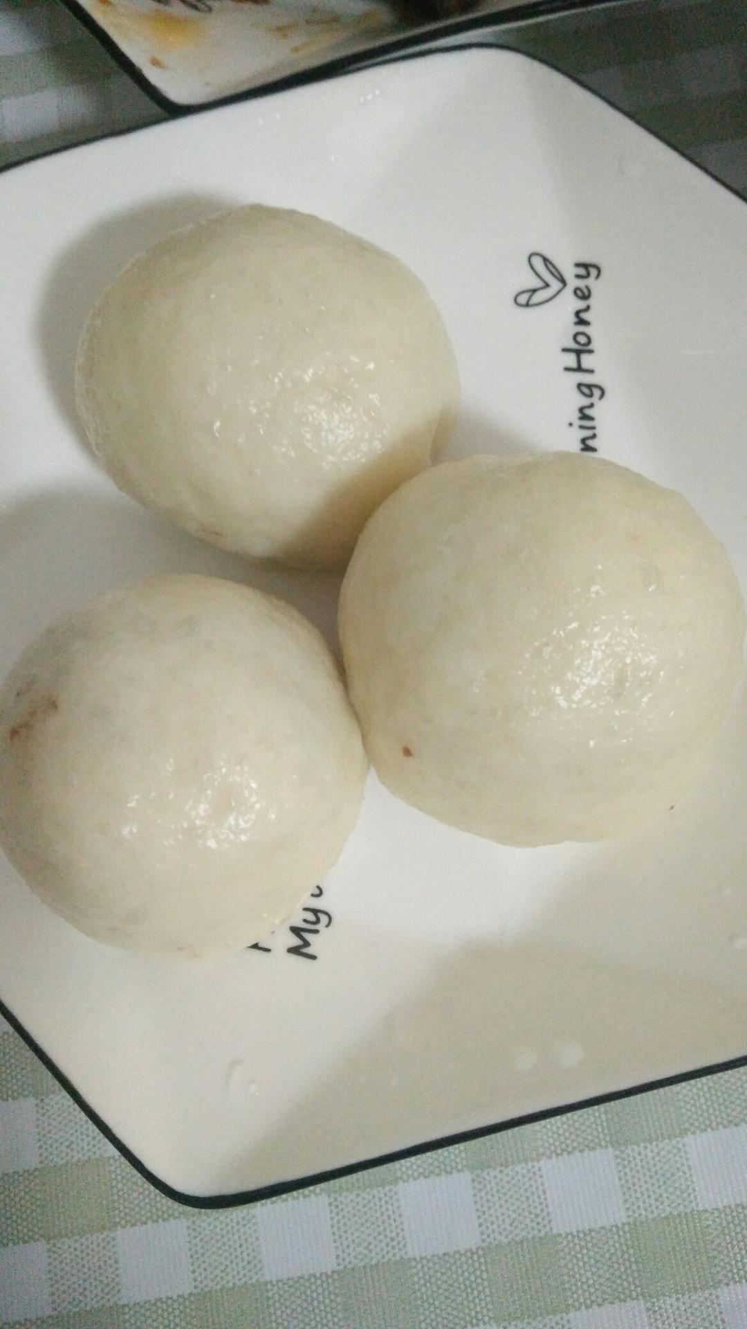 超好吃有豆豆的豆沙包，一次发酵（红豆包）