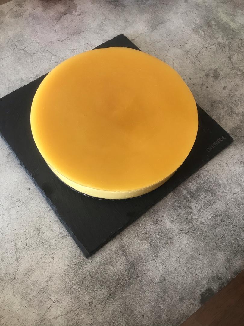 8寸低脂草莓酸奶慕斯蛋糕（无需烤箱）