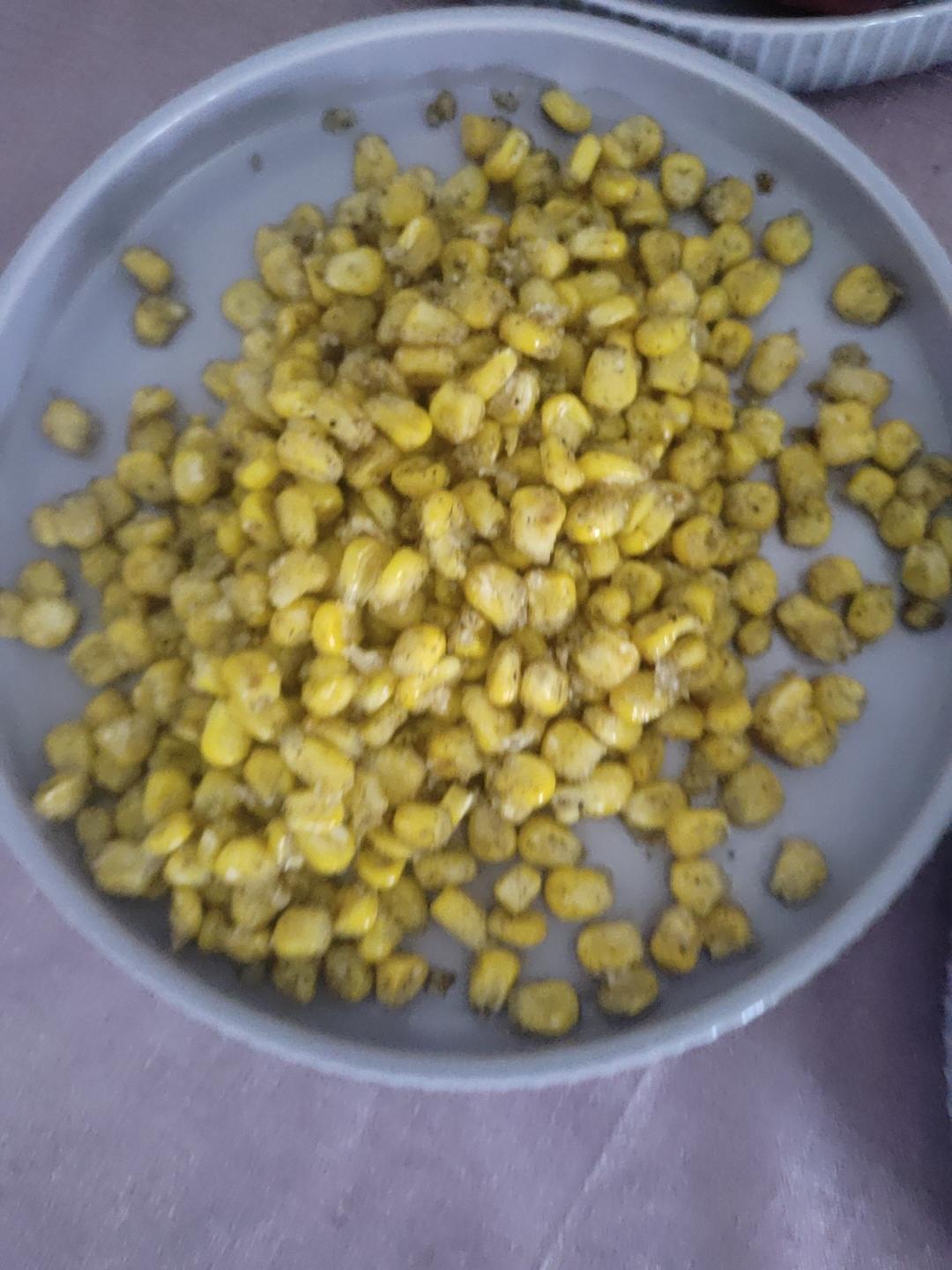越吃越香❗️超美味的椒盐玉米粒，一学就会～