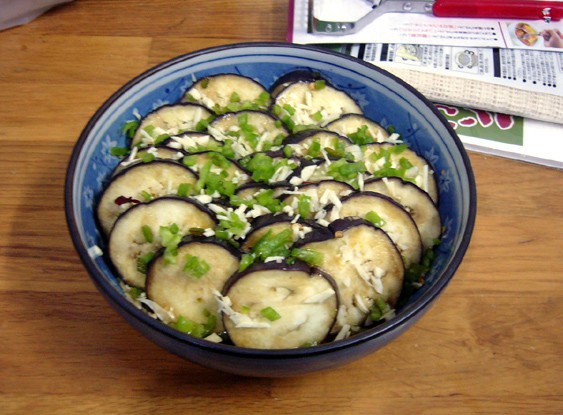 蒜香茄条