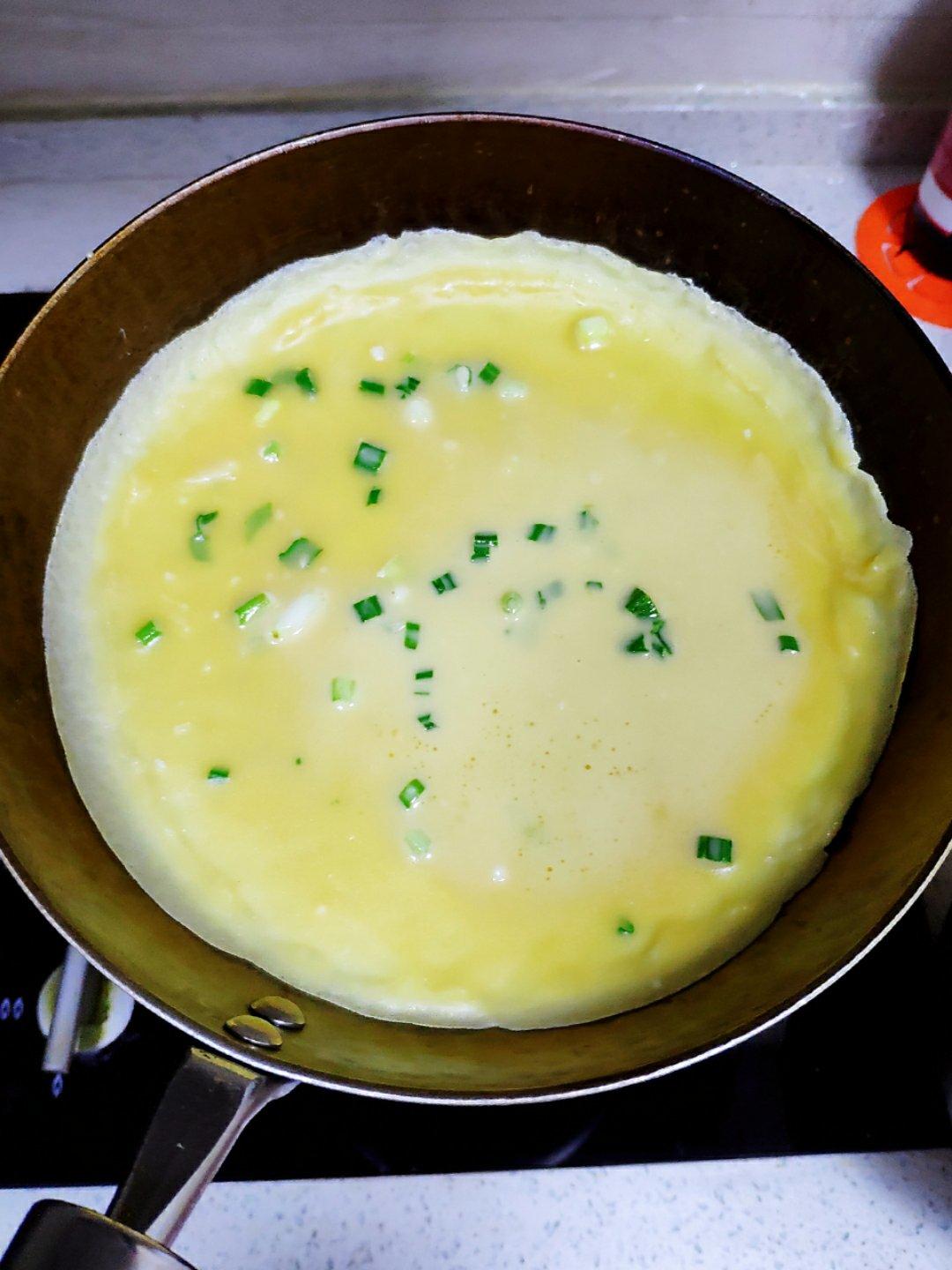 葱花鸡蛋饼