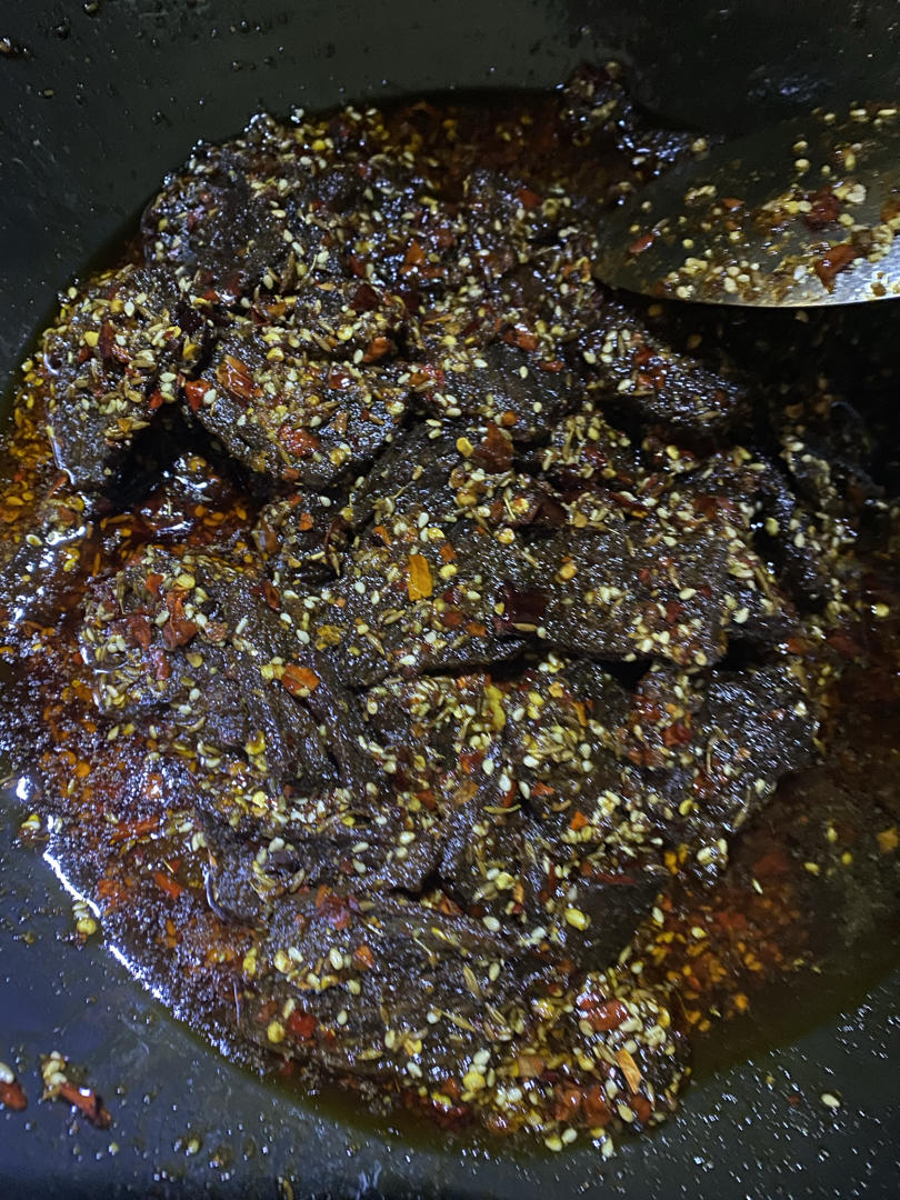 常德麻辣牛肉粉的灵魂~麻辣牛肉浇头的做法