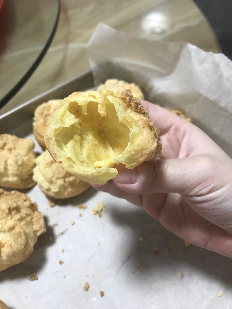 酥皮泡芙新手一次成功（附卡仕达酱做法）