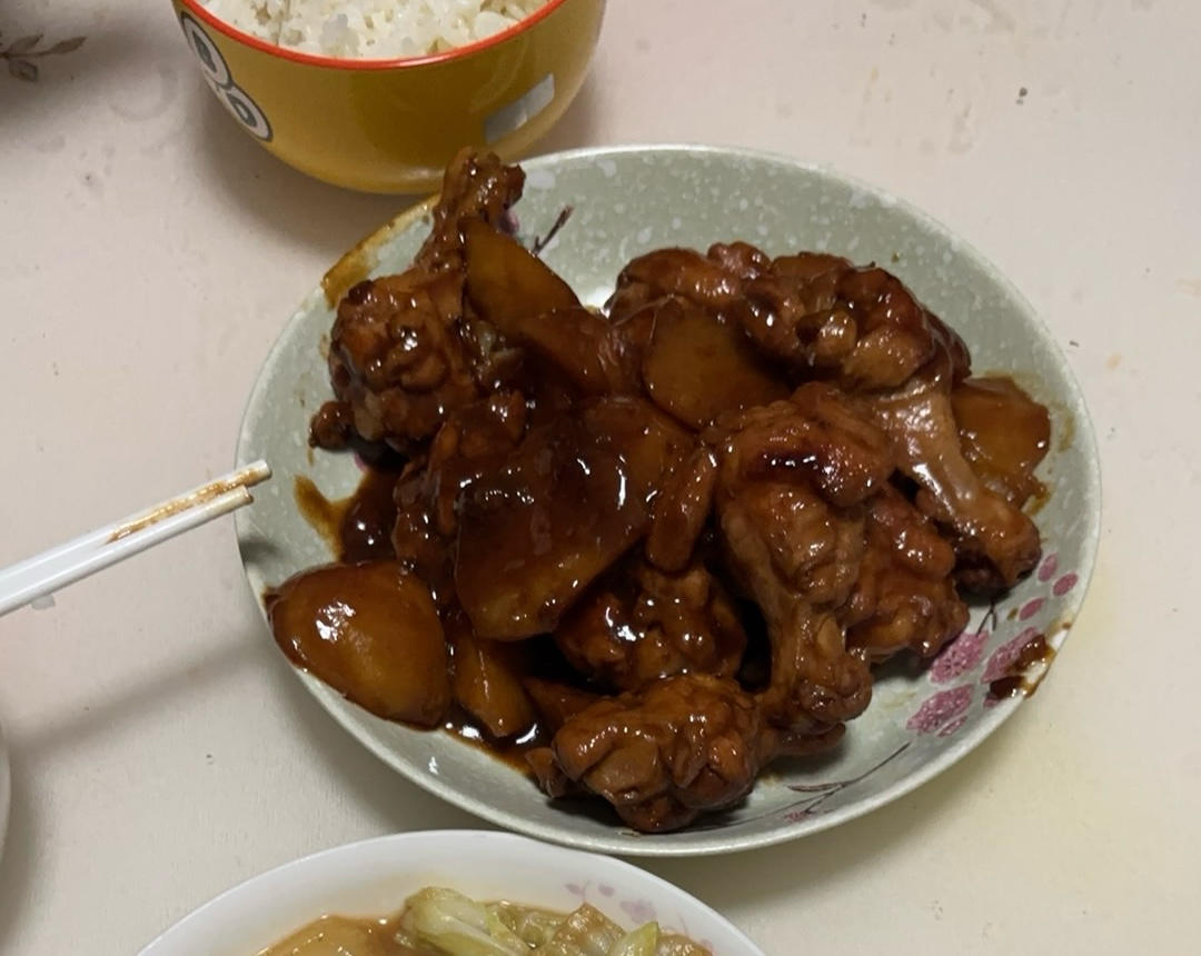 照烧土豆鸡翅根