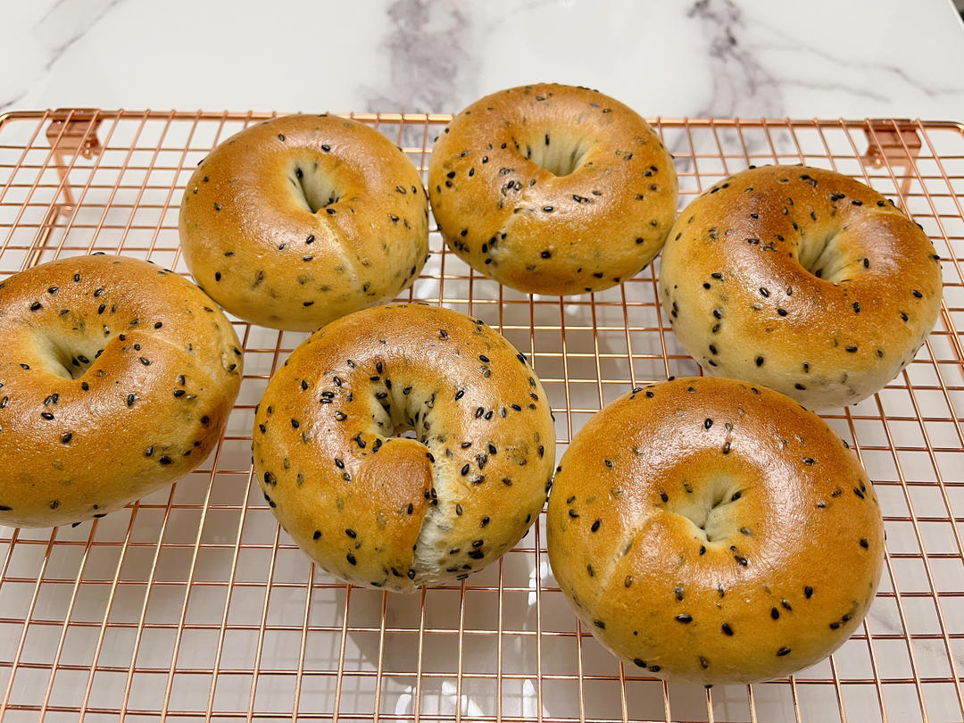 原味贝果🥯/黑芝麻贝果🥯