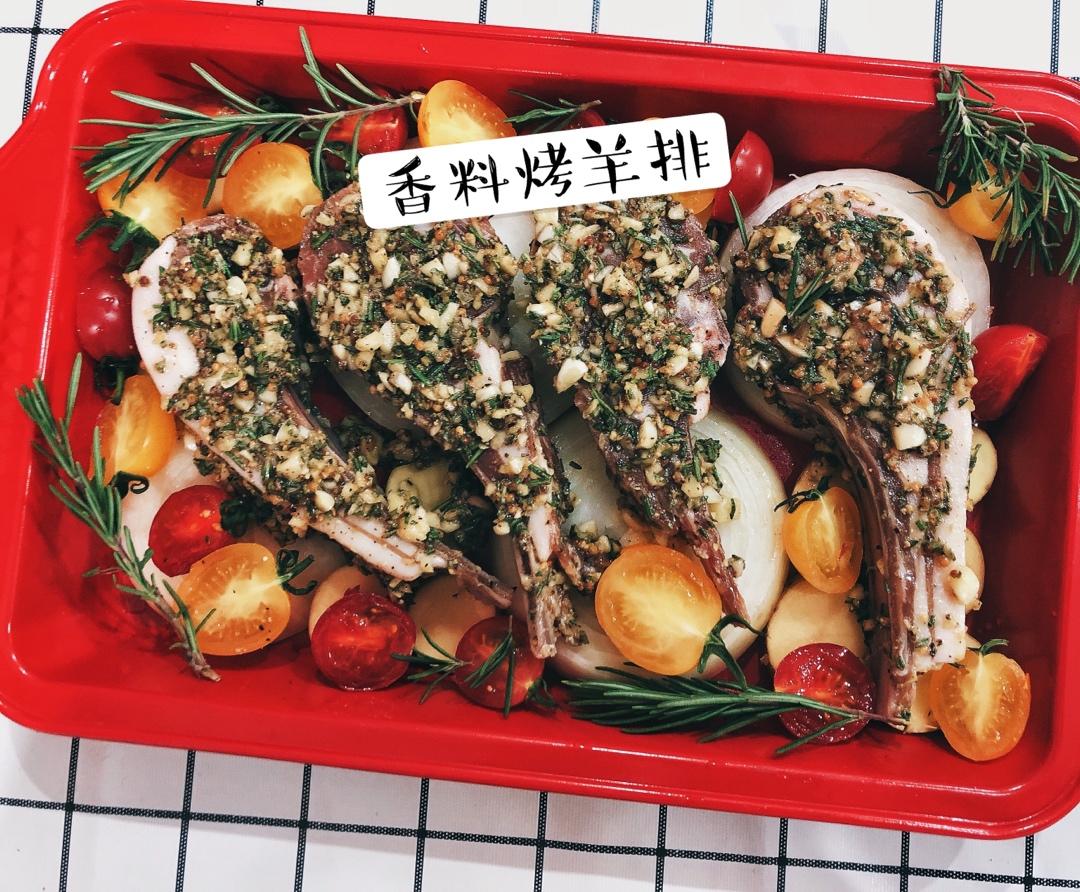 【视频】香料烤羊排～圣诞节快手菜
