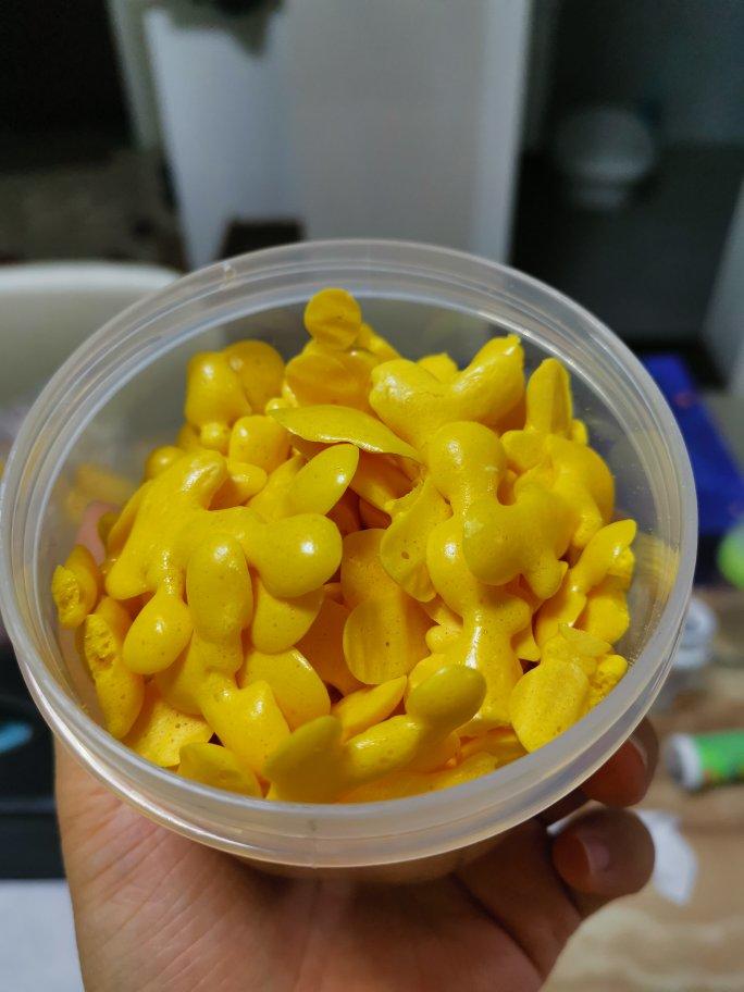 入口即化的无添加蛋黄溶豆