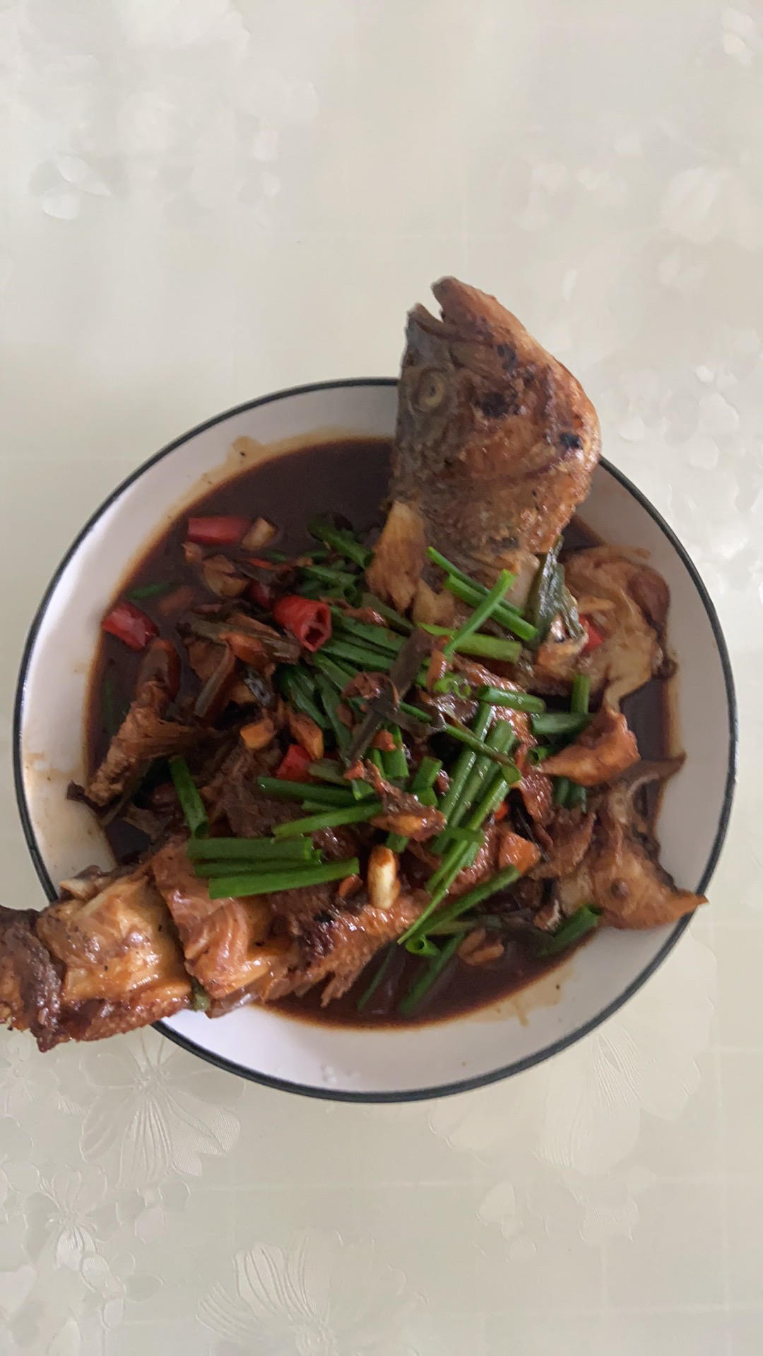红烧鲈鱼