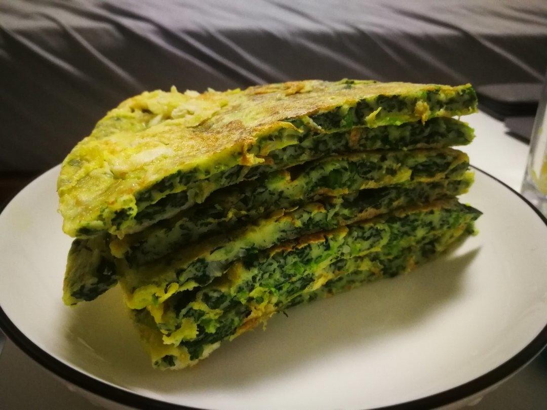 低脂菠菜蛋饼