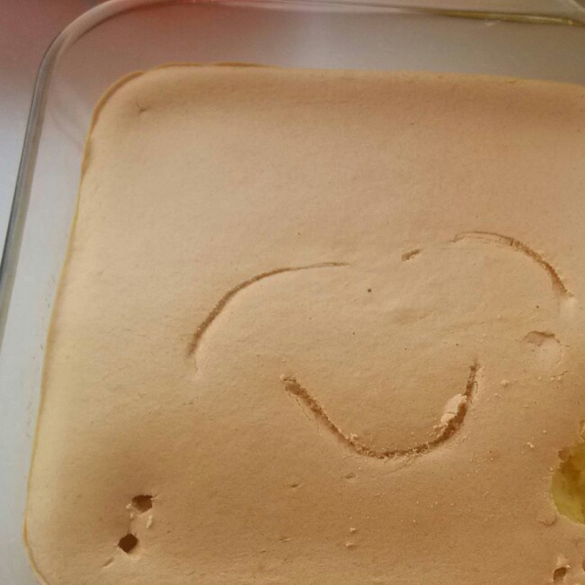 戚风柔软蛋糕( 新手一看就会:)