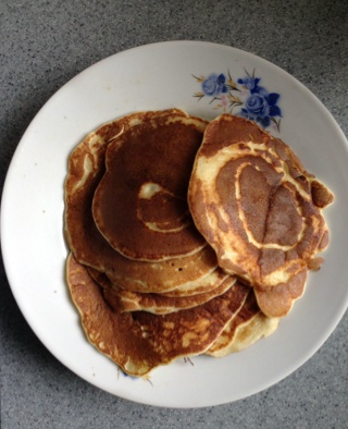 超级简单pancake【无黄油健康版】