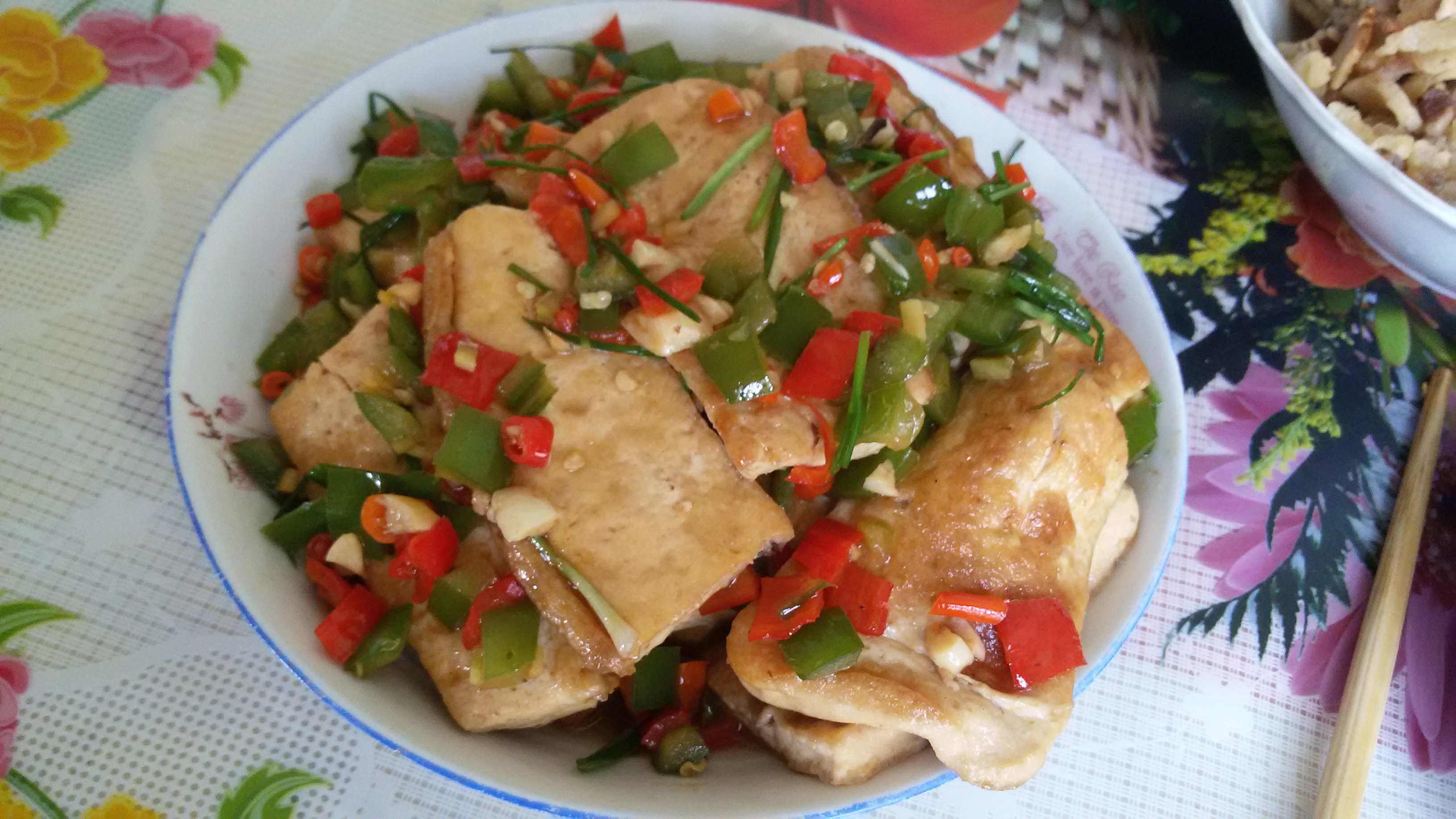 家常豆腐(彩椒版)