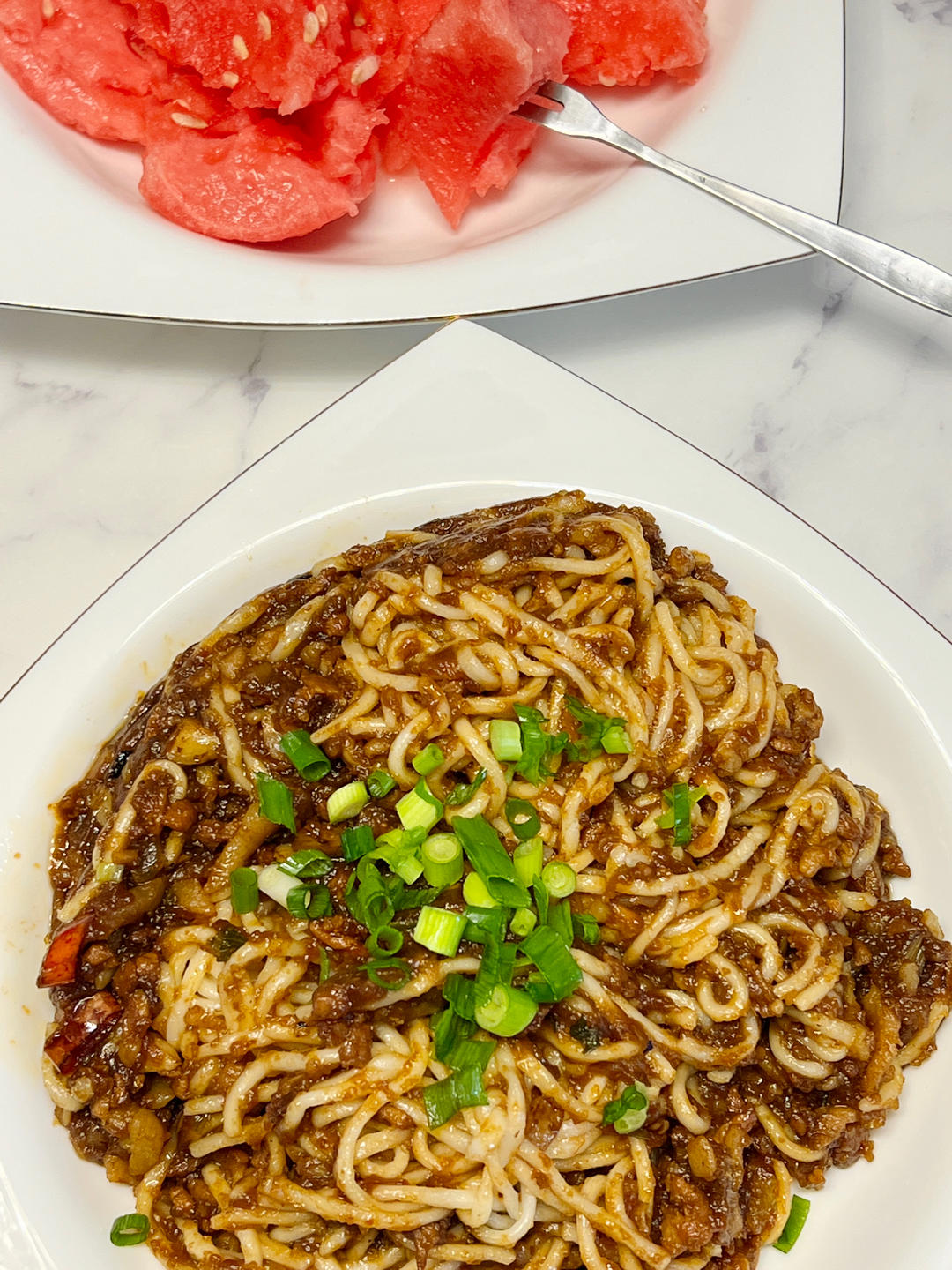大人小孩爱吃的土豆泥拌面