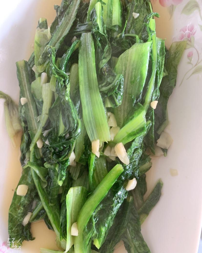 蒜蓉炒油麦菜