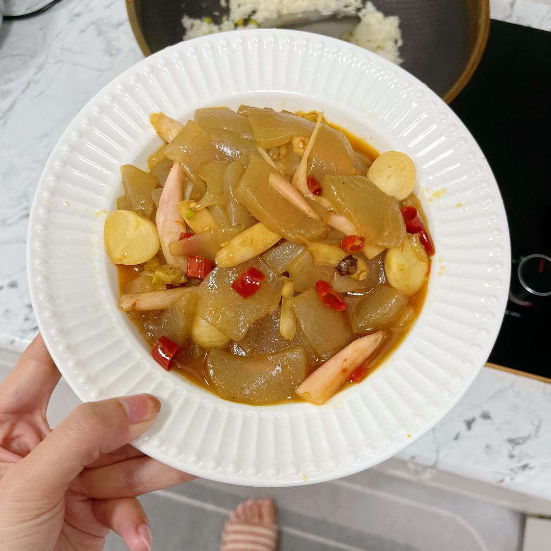 泡椒魔芋的做法