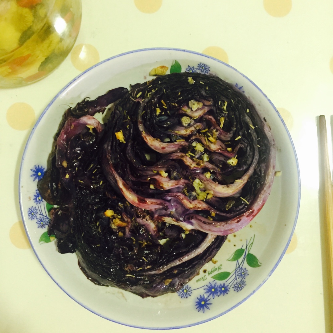 【健康三餐】香烤紫甘蓝