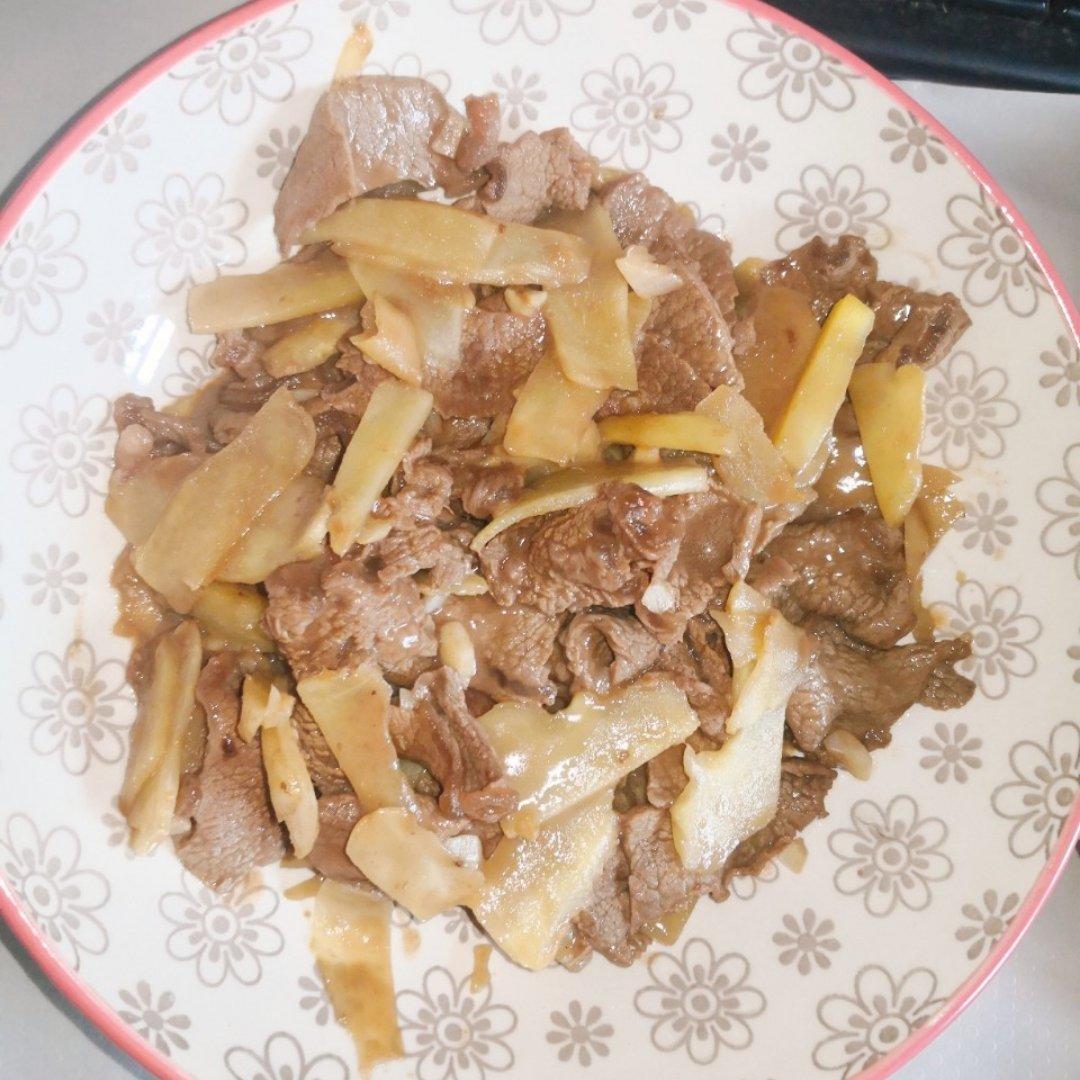 新姜炒牛肉