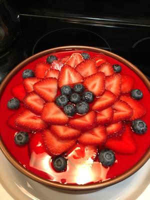 草莓慕斯蛋糕（8寸）的做法 步骤6
