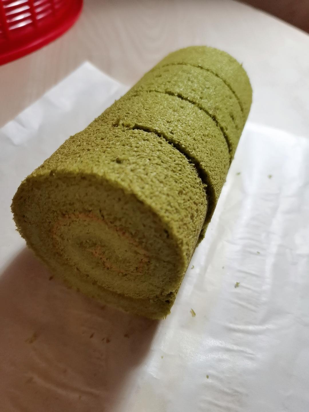 超清新｜斑斓椰香奶冻蛋糕卷｜卷不裂