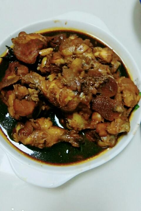 婉婷子做的高压锅炖鸡腿