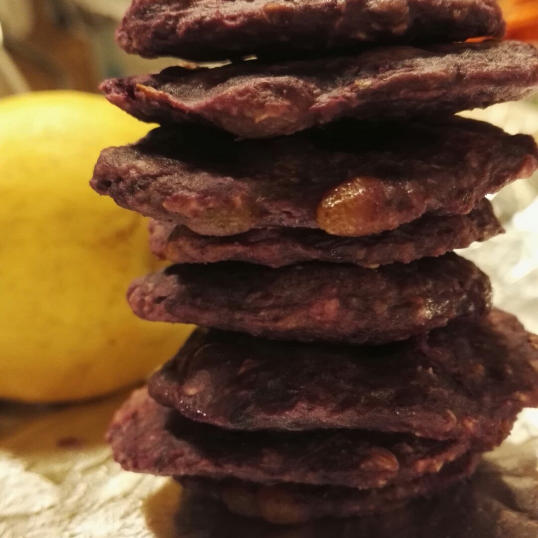 可以减肥的饼干——红薯燕麦葡萄干软饼