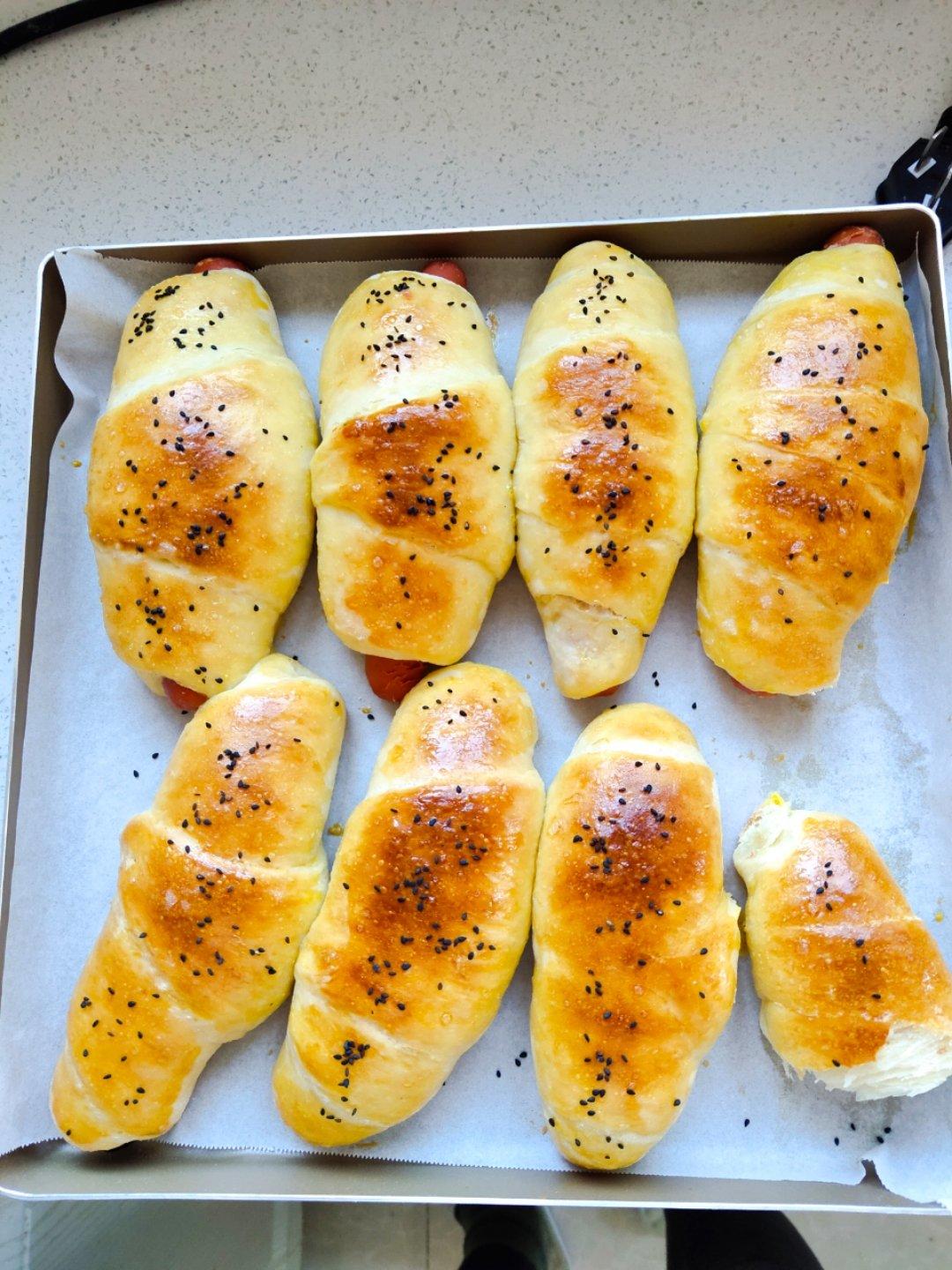 纯手工揉面牛角面包——适合新手