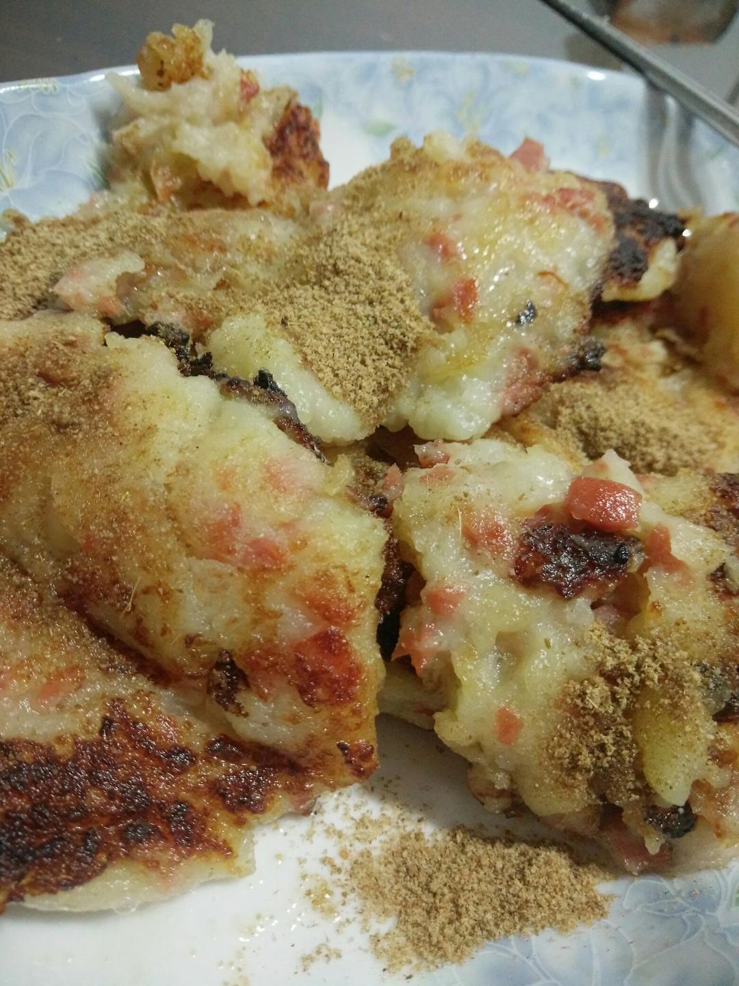 土豆火腿早餐饼