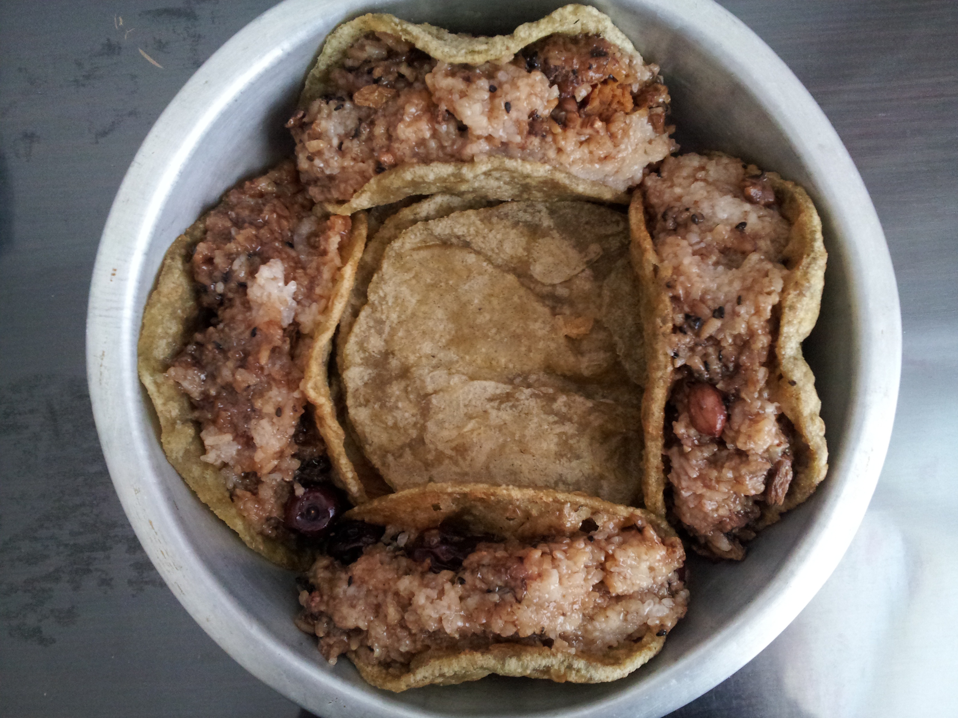 油饼卷糕——北方粽子
